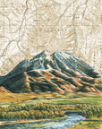 Emigrant Peak, Montana Fine Art Print