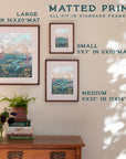 Columbia River Gorge, Bridge of the Gods Print