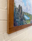 Newberry Caldera : National Volcanic Monument Original Painting