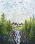 Mount Rainier Myrtle Falls Print RC