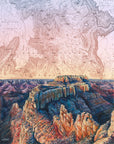 Final Switchback artist Katie Reim's original painting of Grand Canyon Cape Royal