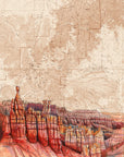 final switchback print of bryce canyon in utah by Katie Jeanne Reim