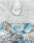 final switchback mount saint helens summit in washington print by Katie Jeanne Reim