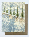 final switchback greeting card featuring Katie Jeanne Reim's Portland roots, Oregon, print
