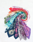 a variety of final switchback bandanas featuring Katie Jeanne Reim's prints