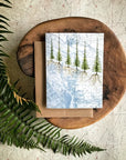 final switchback's greeting card featuring a taste of Portland print by artist Katie Jeanne Reim