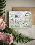 final switchback's greeting card featuring a taste of Portland print by artist Katie Jeanne Reim