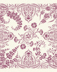 final switchback cotton bandana print in Wildflowers natural by artist Katie Jeanne Reim