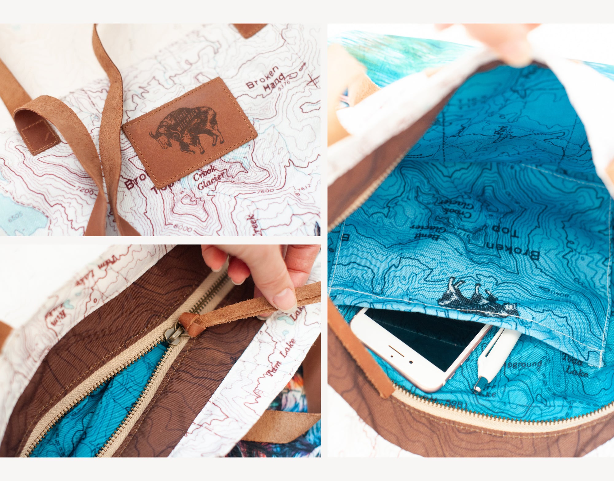 Zip Tote Bag