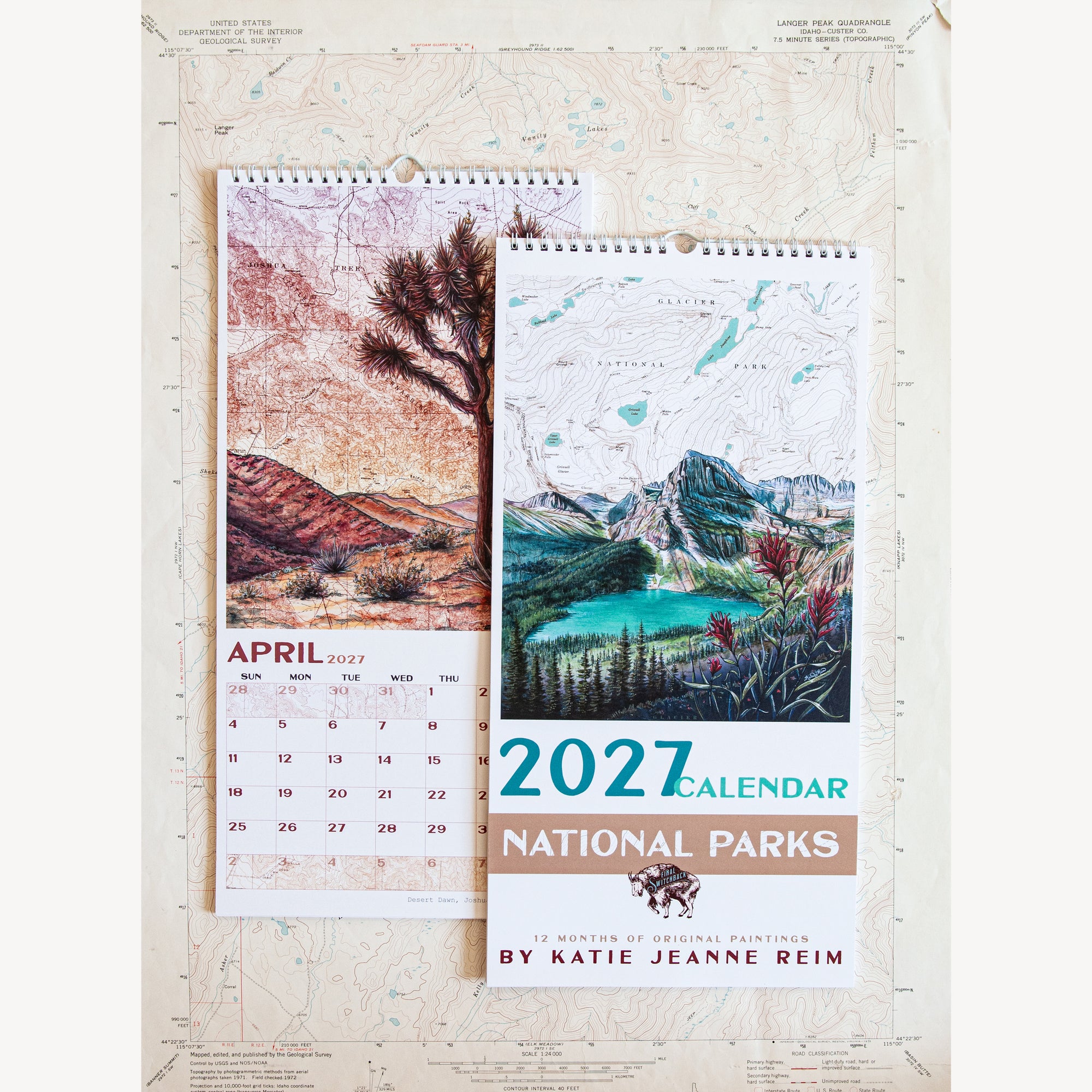 National Parks 2027 Wall Calendar PREORDER