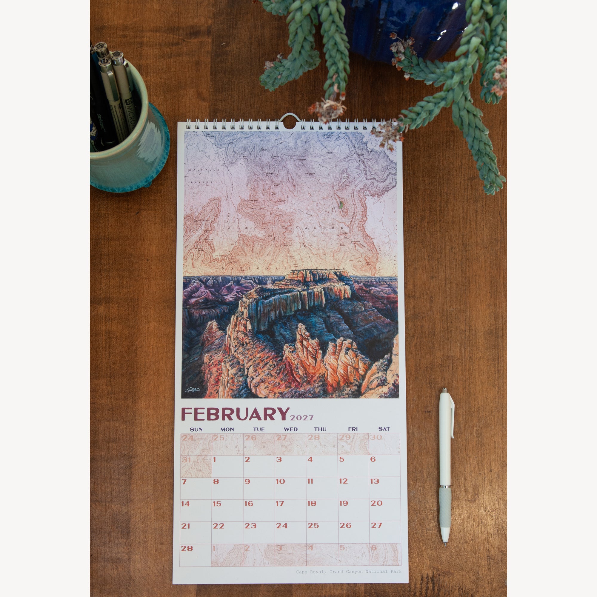 National Parks 2027 Wall Calendar PREORDER