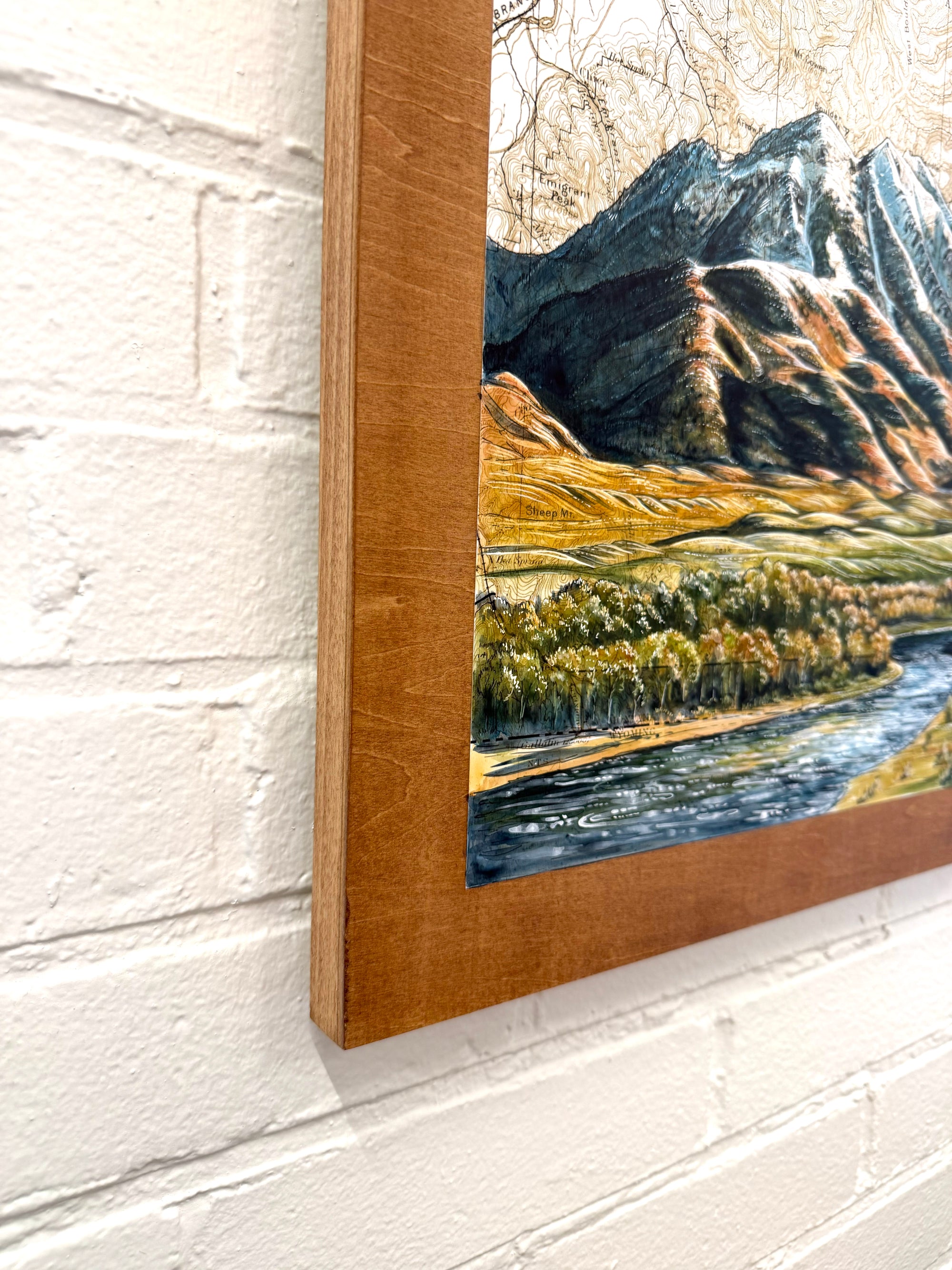 Emigrant Peak Montana Original Painting