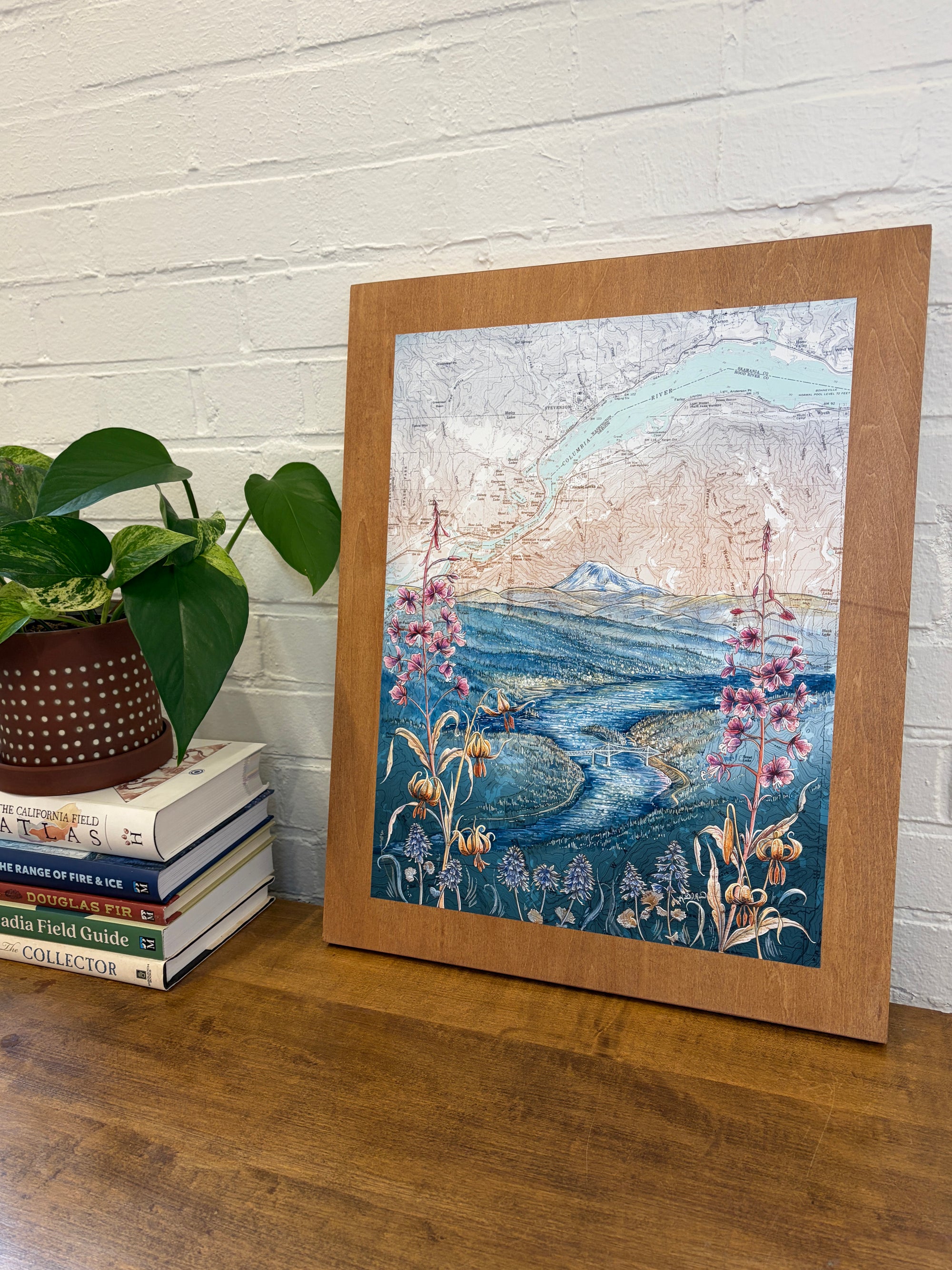 Columbia River Gorge, Bridge of the Gods Original Painting