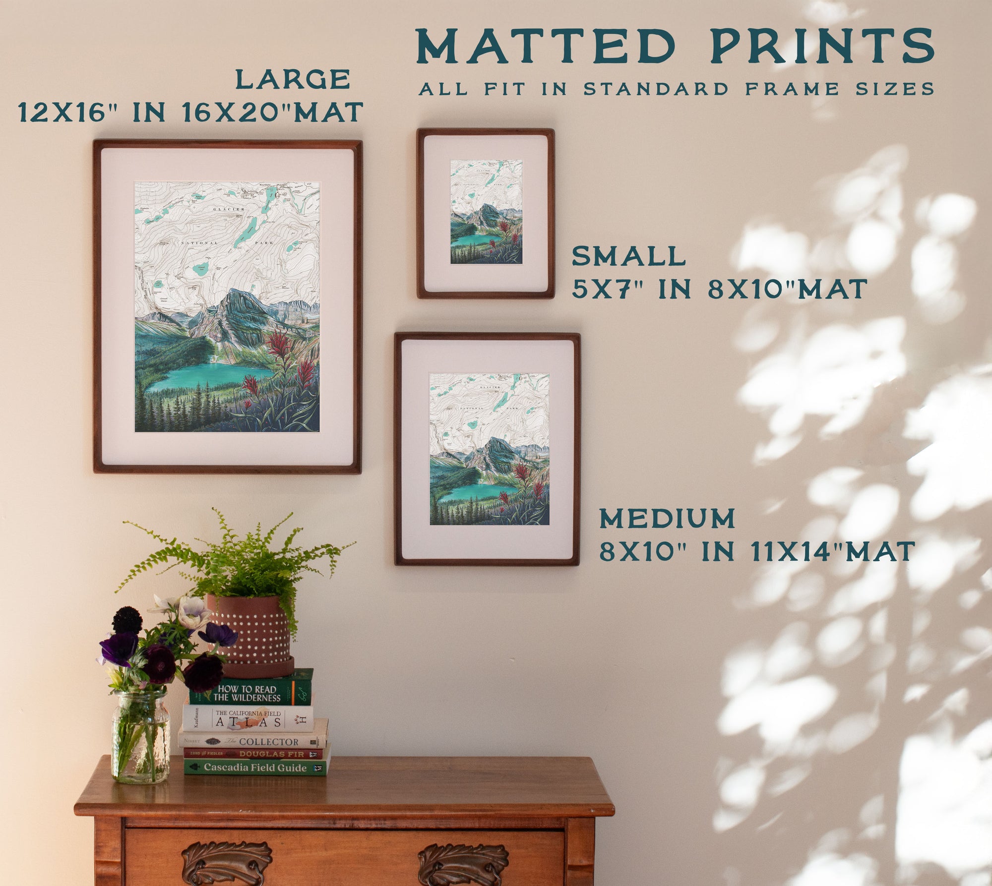 Grinnell Lake, Glacier National Park Print