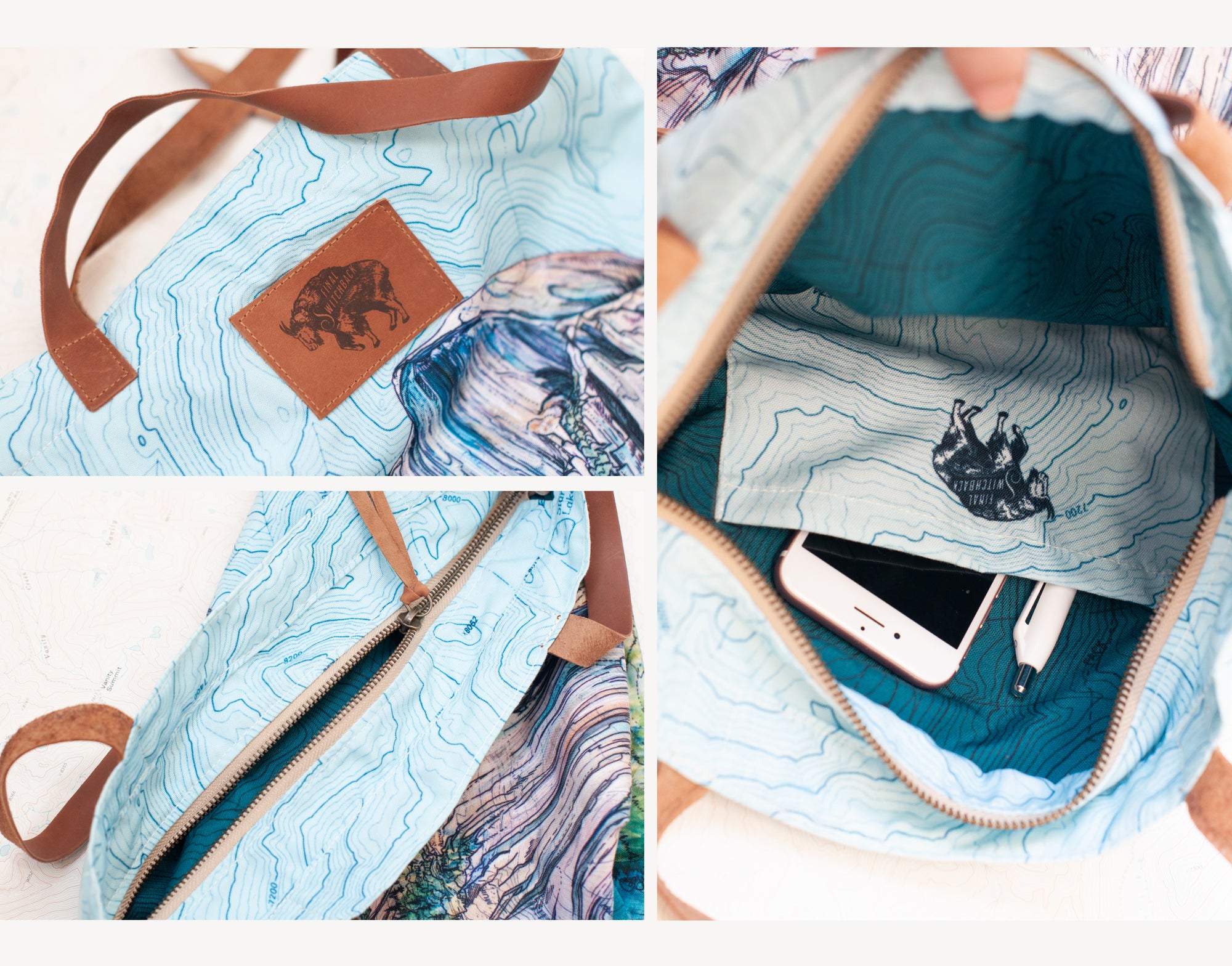Zip Tote Bag