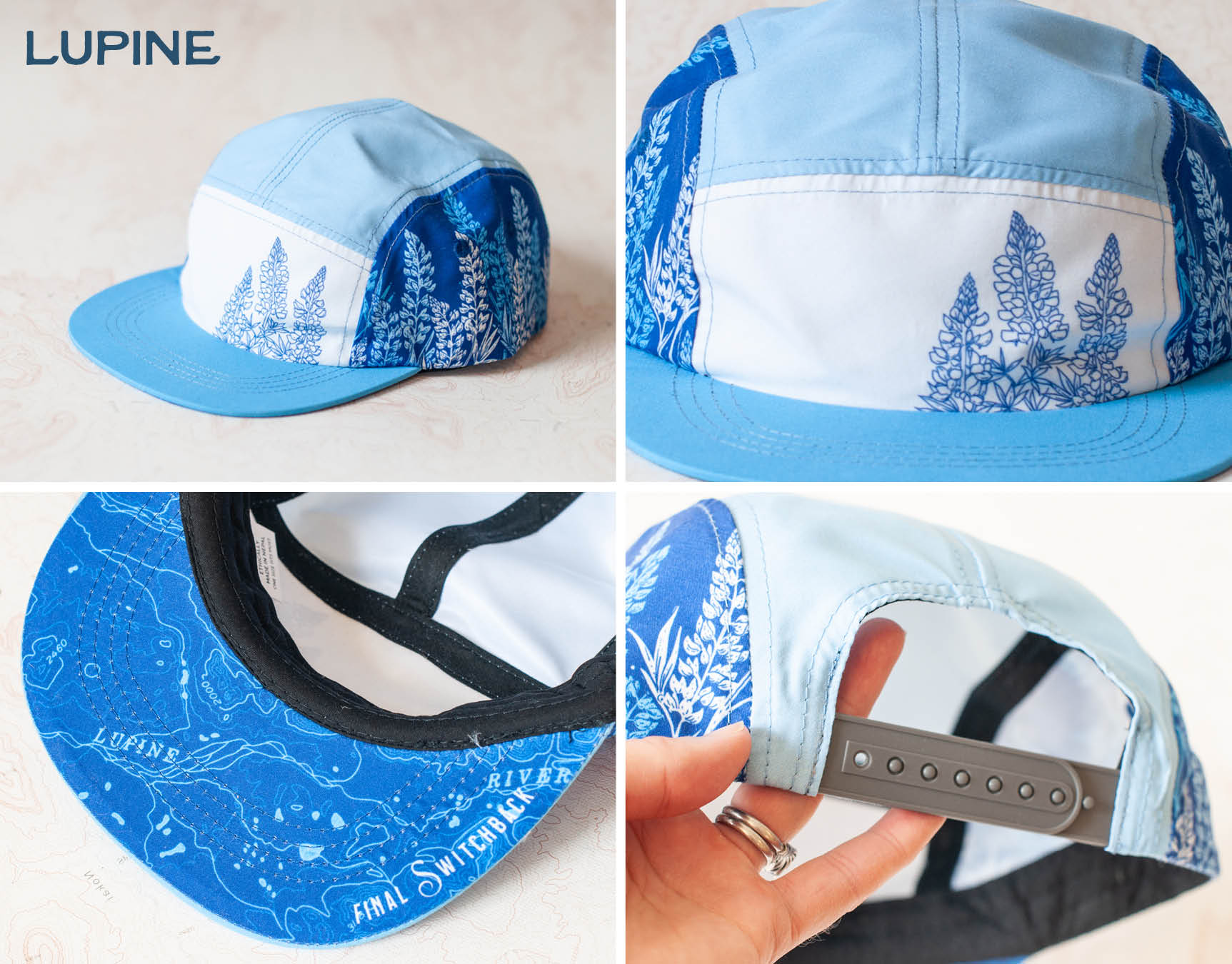 5-Panel Trail Hats – Final Switchback by Katie Jeanne Reim