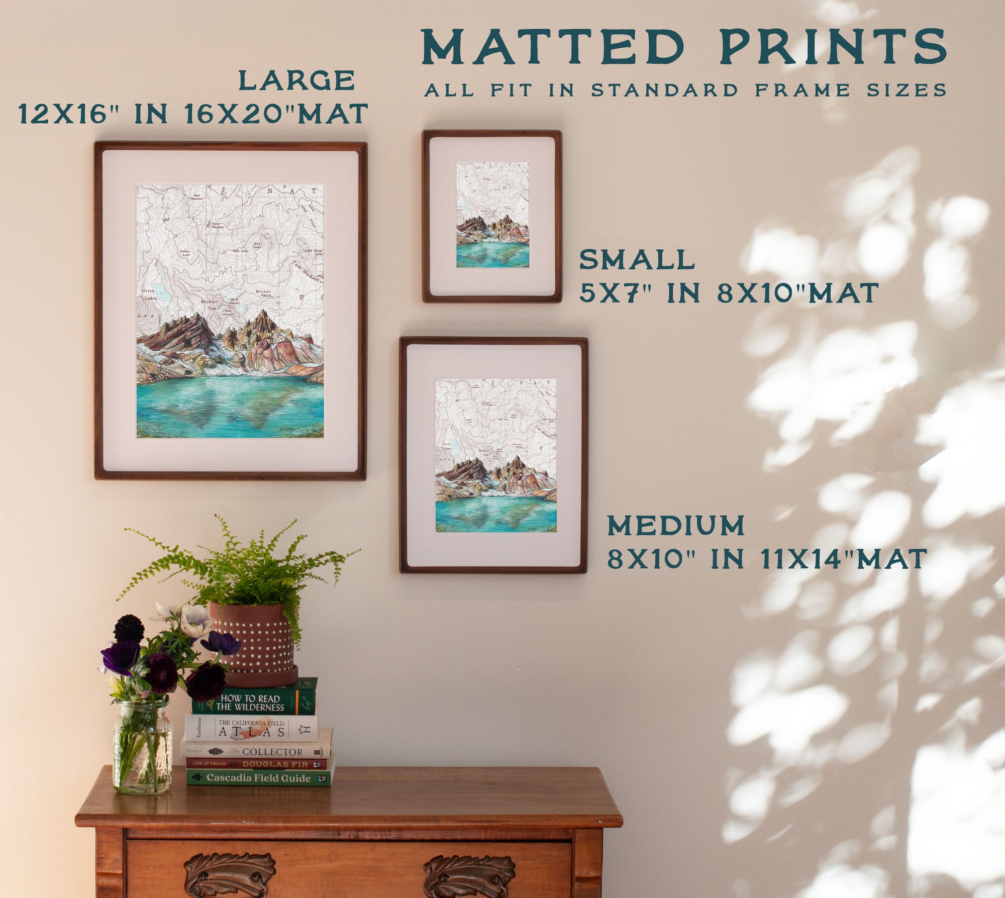 No Name Lake, Broken Top Print