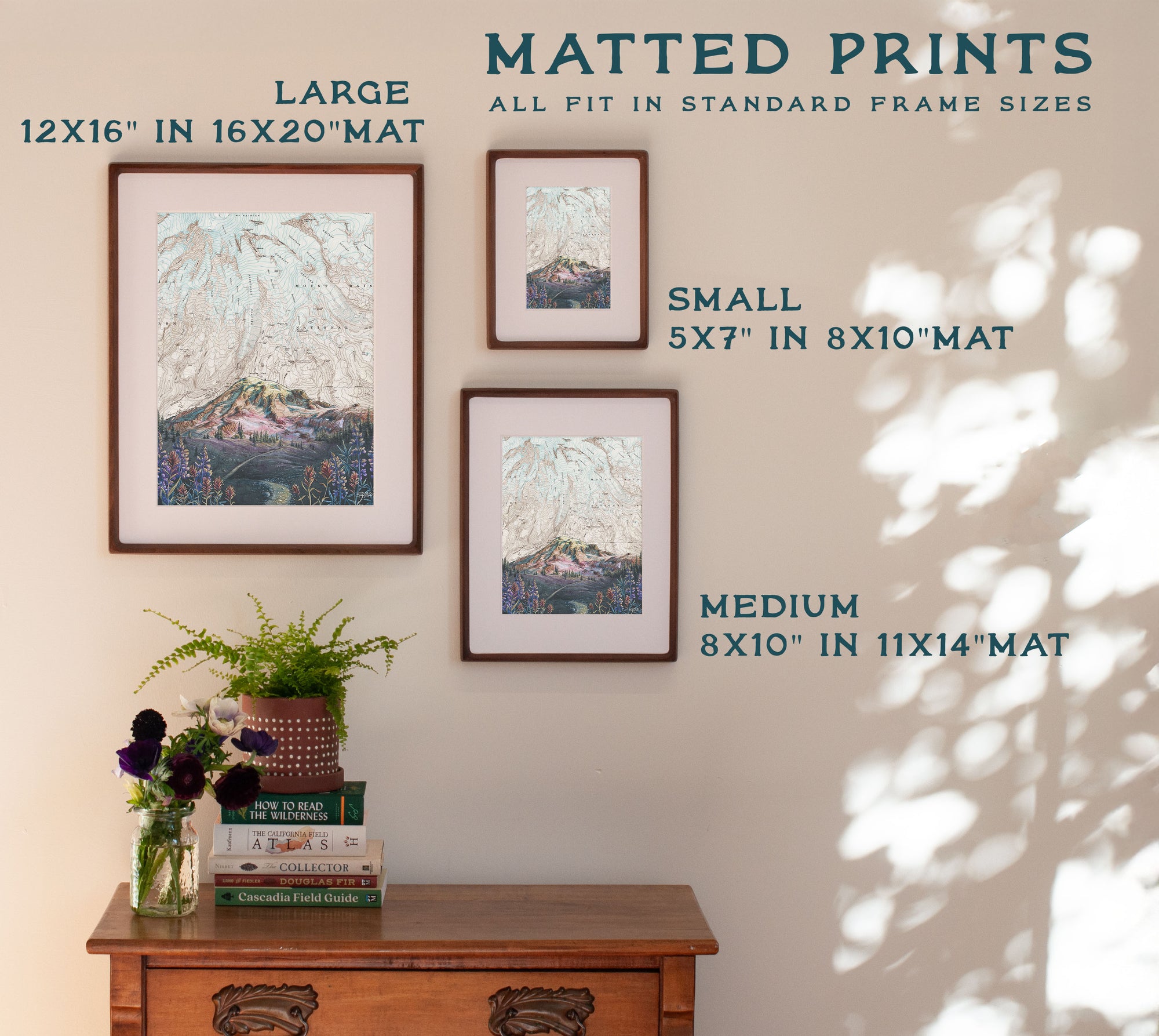 Mount Rainier Skyline Trail Print RC