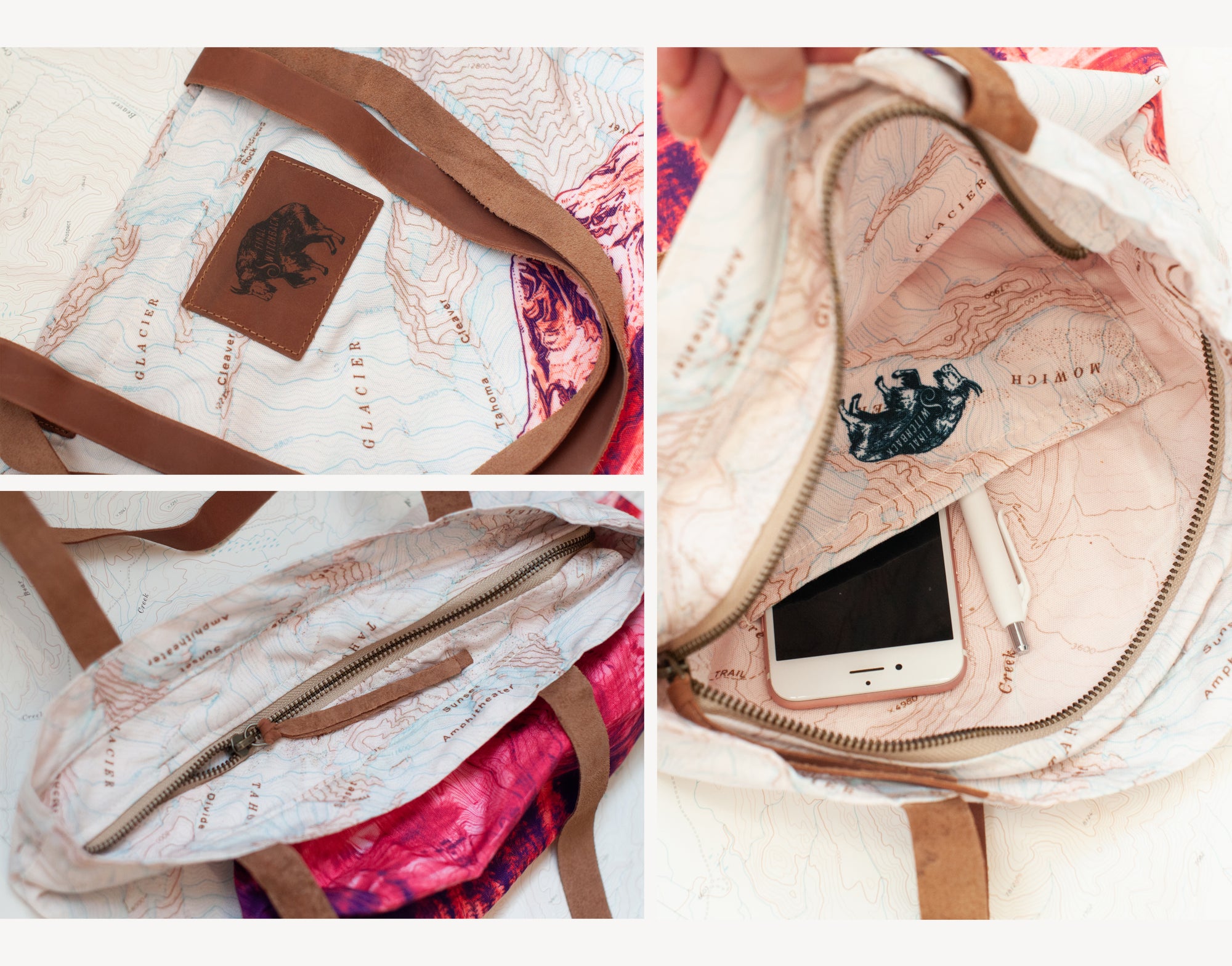 Zip Tote Bag