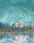 Picture Lake : Mount Shuksan Print