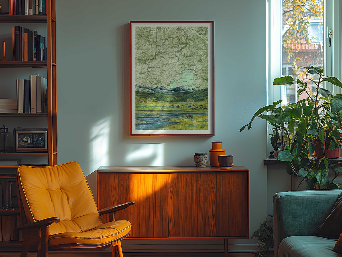 Yellowstone National Park Print