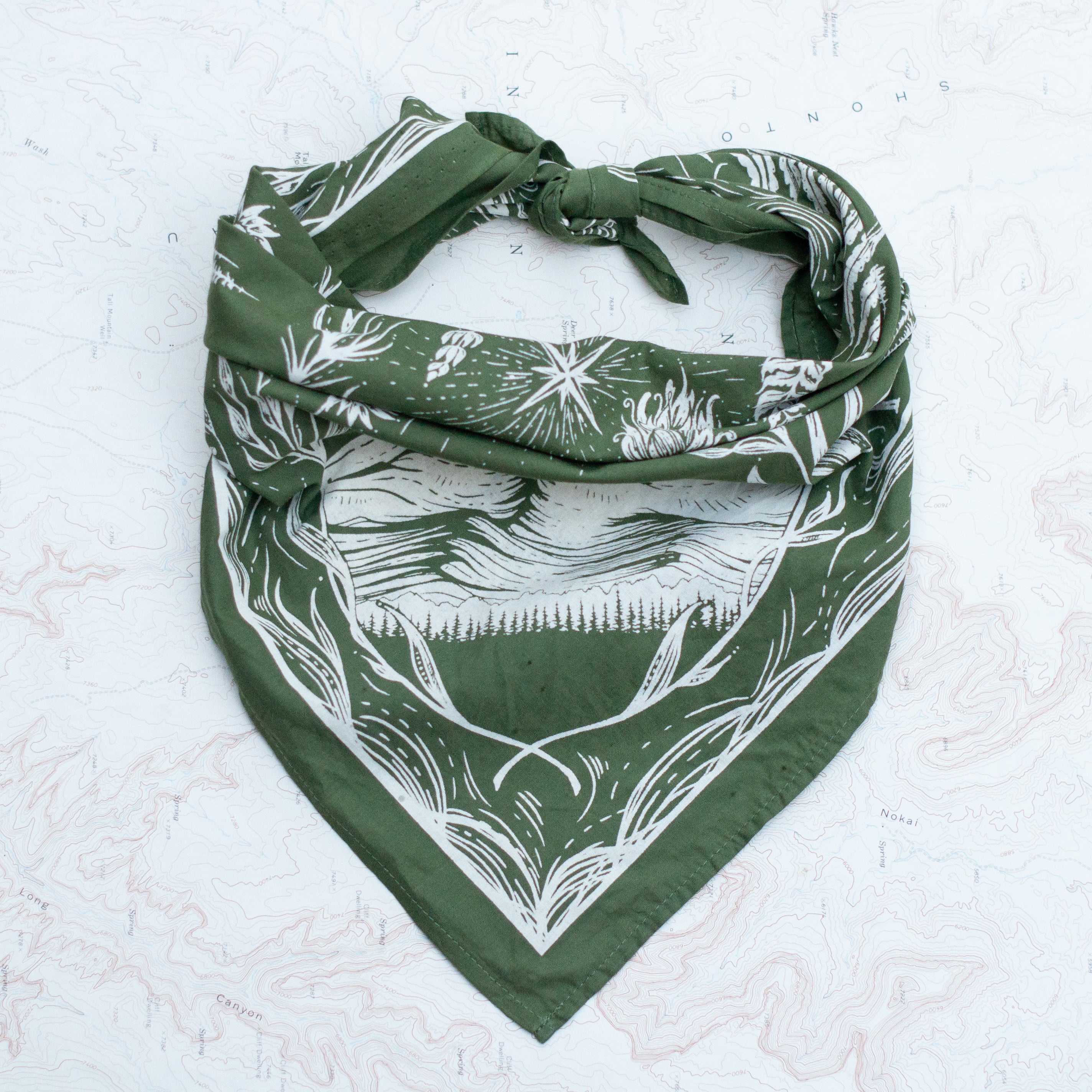 Cotton Bandanas – Final Switchback by Katie Jeanne Reim