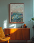 Columbia River Gorge, Bridge of the Gods Print