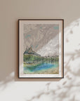 Alice Lake, Sawtooth Mountains Print