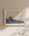 Beacon Rock, Columbia River Gorge Print
