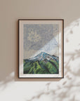 Mount Rainier Above the Tatoosh Range Print