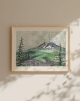 Mount Adams Summer Print