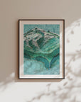 Hood Falls, Mount Hood Print