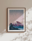 Mount Rainier Fremont Lookout Print RC