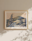 Mount Bachelor Winter Print